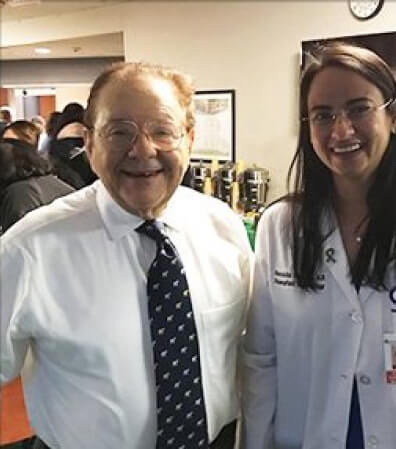 Picture of Dr gura along with another lady doctor